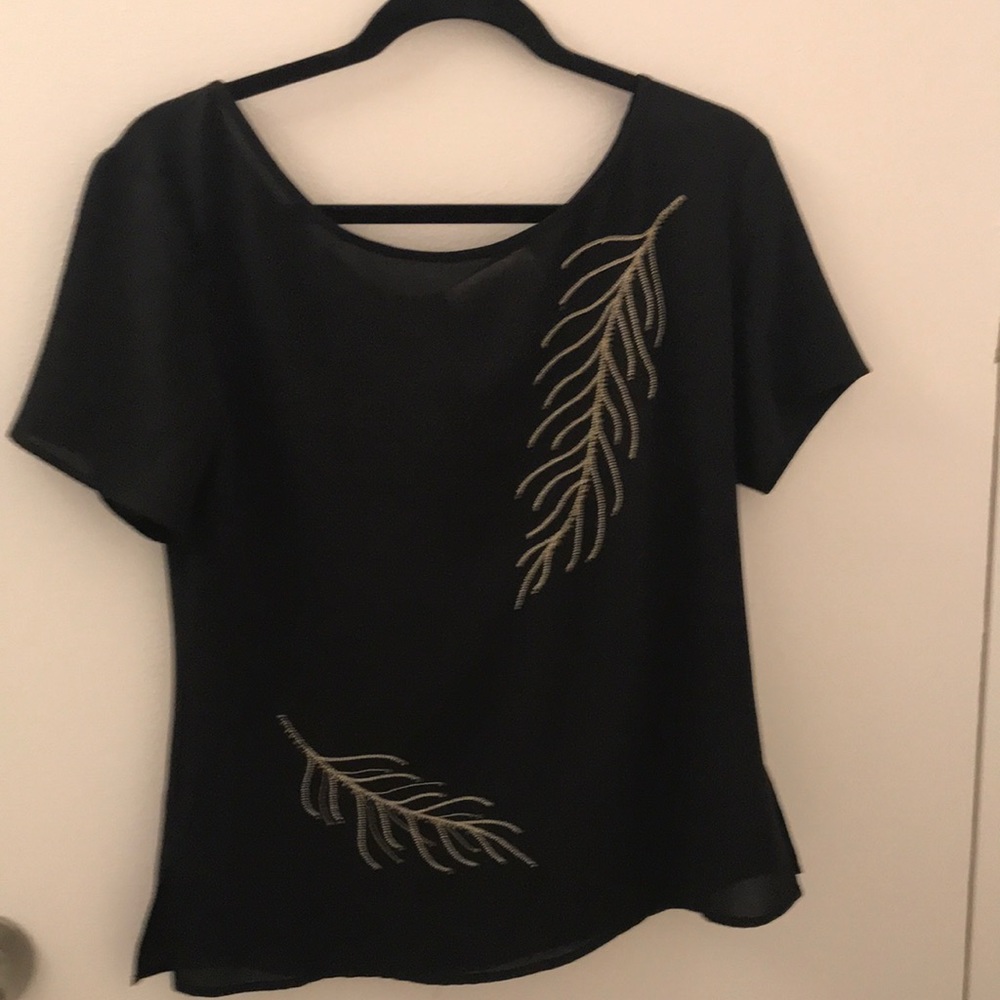 Cooper and Ella beaded blouse